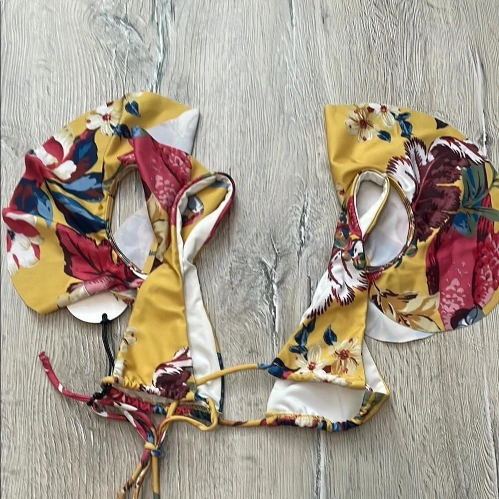 Tularosa Floral Bikini Top